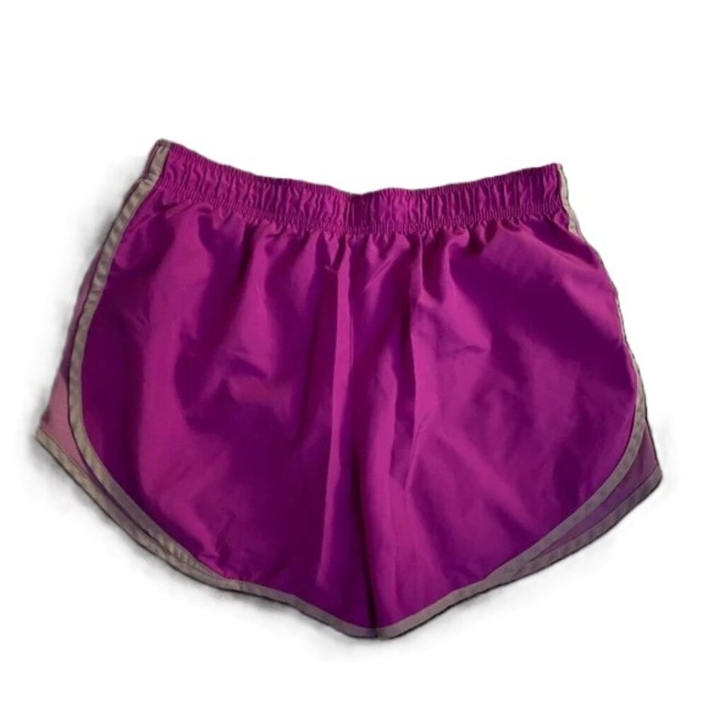Nike Women's Pink & Tan Athletic Shorts - Picture 2 of 3